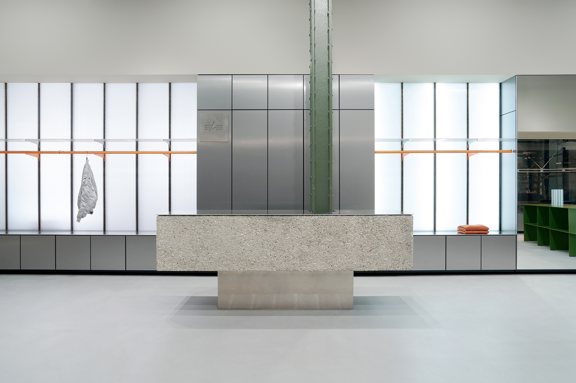 Alpha Industries’ first flagship store co-produced by formlos.com