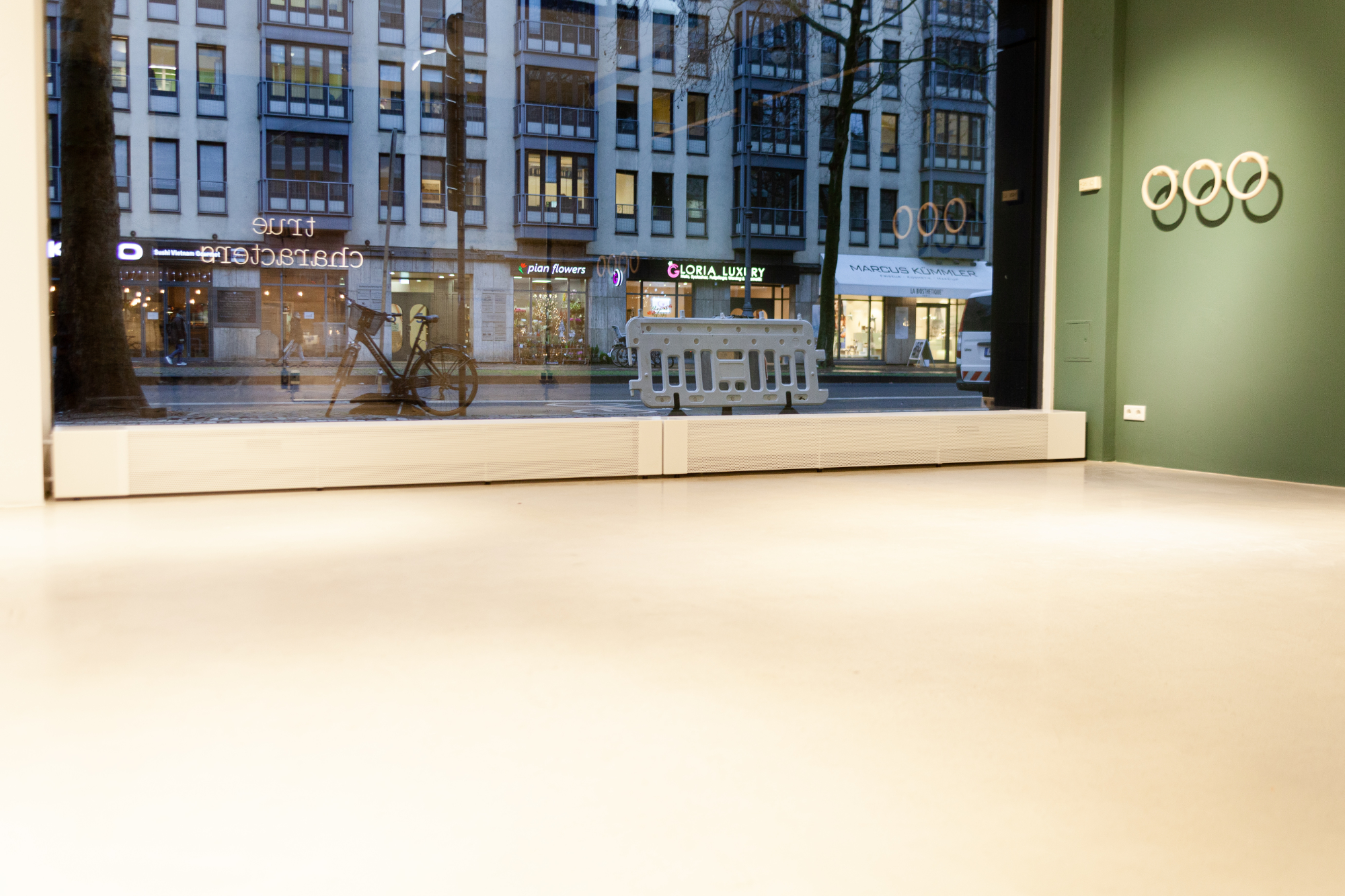 sheet metal structures for the radiators at the Bretz Wohnträume GmbH designed by formlos.com