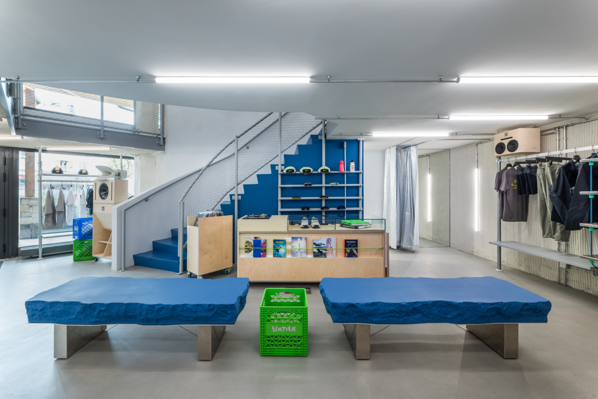 sentier — Ravanel and Nike’s first trail running store, co-produced by formlos.com