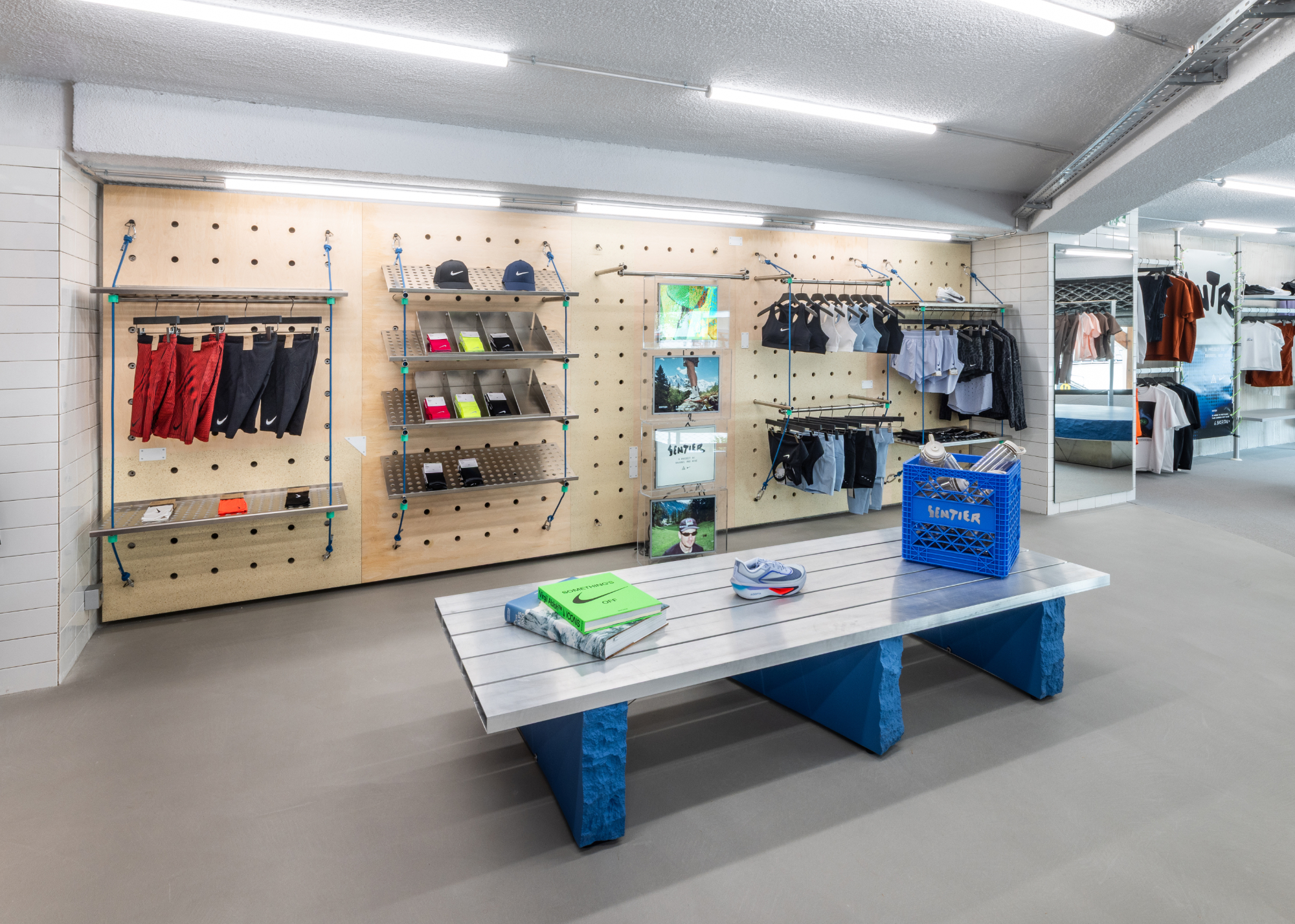 sentier — Ravanel and Nike’s first trail running store, co-produced by formlos.com