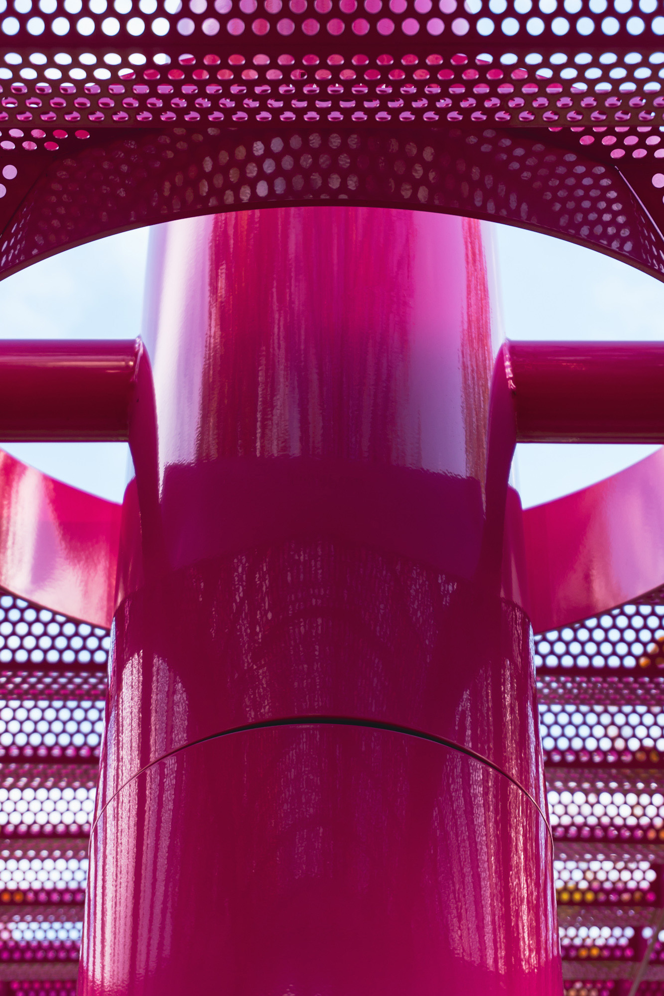 An outdoor meeting place for telekom employees created by formlos.com